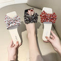 French Romantic Floral Flat slippers Women's Sandals 1115
