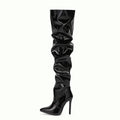 2025 New Designer Women's High Heel over Knee Boots Pointed Toe Winter Autumn Spring Snow Boots Fast Shipping by Manufacturer