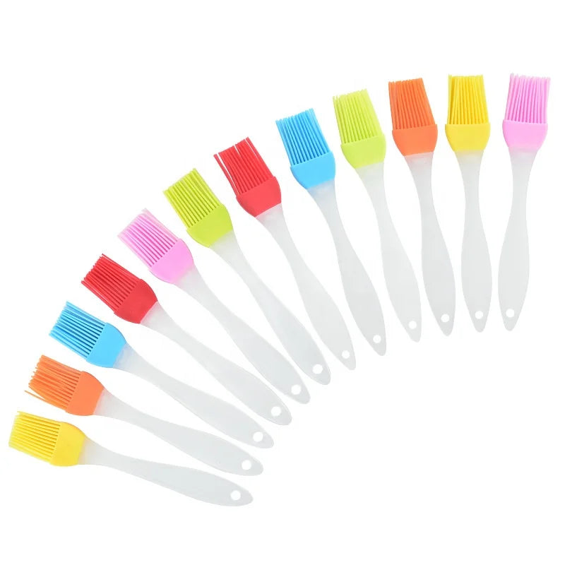 Basting Oil Brush Silicone Heat Resistant Pastry Brushes for Grilling Baking Marinating Kitchen Cooking