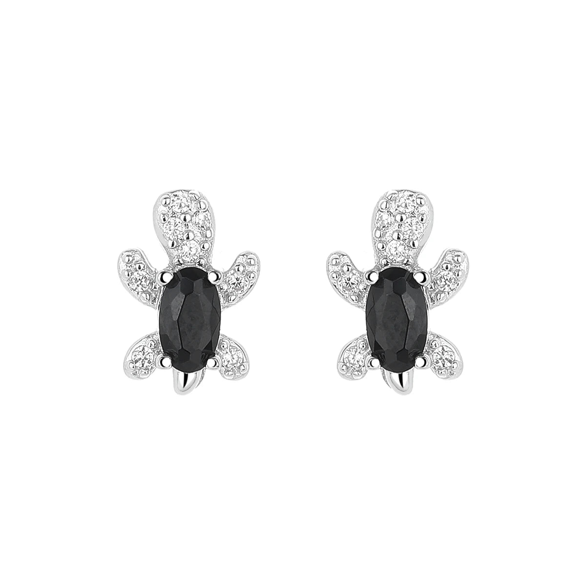 925 Sterling Silver  Small Turtle Stud Earrings Light Luxury High Sense