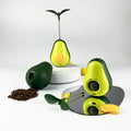 360-Degree Rotating Eco-Friendly Catnip Ball Leakage-Proof Avocado Shaped Luxury Cat Toy Encouraging Pet Movement Box Packed