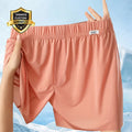 Wholesale Comfortable Men's Nylon Boxer Shorts Loose Fit Breathable Knitted Sleepwear Convenient Underwear