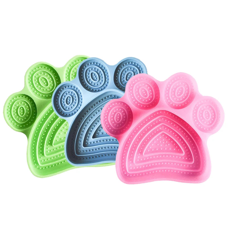 ZMaker Pet Training Slow Feeder Pad for Dog Food-Grade Silicone Dog Lick Mat
