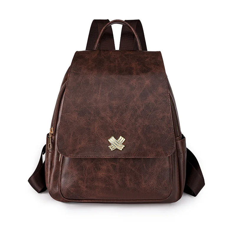 SG0543 Five Colors Custom Wholesale Cheap Boston PU Leather Cute Backpacks for Teenage College Girls