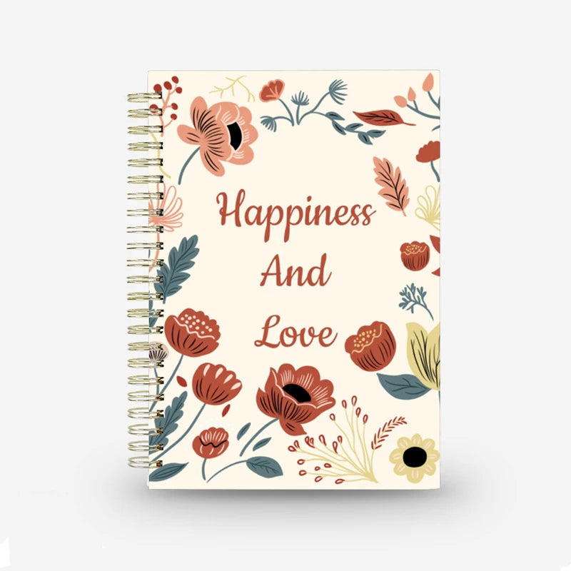 Customized Printing Eco-friendly Stationery Journal Sprial Binding Notebook