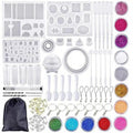HY Keychain Pendant Crafts Bracelet Making Set Contains Silicone Molds