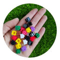 Clear Colorful Building Blocks Resin Miniatures Doll House Toys Slime Fillers Jewelry Finding Accessory DIY Ornament