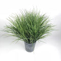 Factory Direct Sale 7 Fork 52cm High Plastic Grass Plant Pot for Restaurant Decoration & Artificial Grass