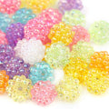 Acrylic 10mm Rhinestones Ball Clay Beads Loose Polymer Clay Rhinestone Bracelet & Necklace Jewelry with Crystal Diamond Beads