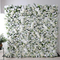 New Design 8*8ft Size Customized Silk Plastic Artificial Flower Wall for Wedding Decoration