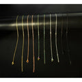 Women Jewelry As Gift Fit Glass Locket Diffuser Locket Length Could Customized Rose Gold Cross Stainless Steel Necklace Chain