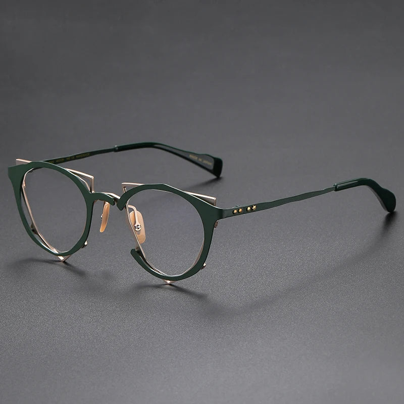 0045 Luxury Shenzhen Titanium Eyewear Optical Eye Glasses Frame for Men Eye Glasses
