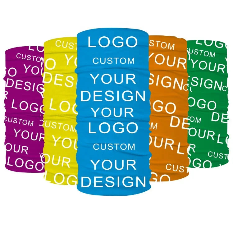 Custom Printed Polyester Face Cover Neck Gaiter