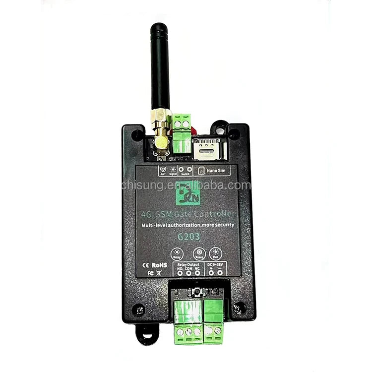 Smart DC9V-30V/1A 4G GSM Relay Support Global 4G Bands Can Install All of the World 4G 3G 2G SIM Card MegaBDM