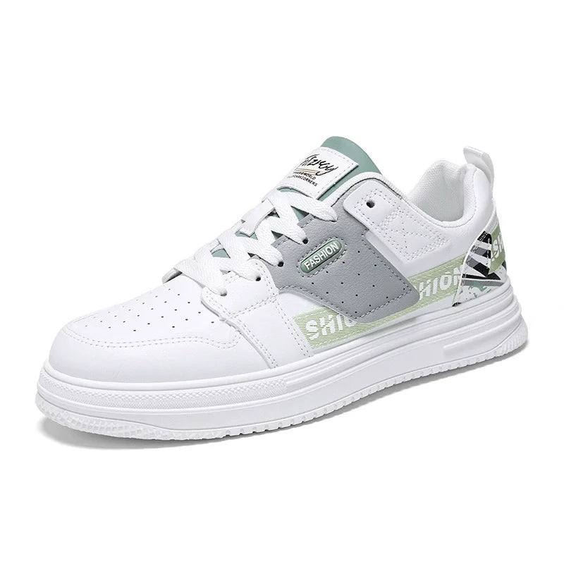 Customized 2026 Men Casual Shoes Non-slip Flying Woven Sneakers Breathable Lace-up Style Shoes