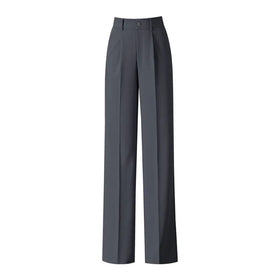 Custom Oversize Square Pants Silk Straight Wide Leg Women Trousers Floor-Length Office Pants for Ladies