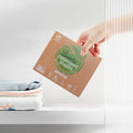 No Plastic Laundry Detergent Sheets Lavender Scent Detergent Washer Sheets Enzyme Laundry Soap Sheets for Travel Home Washing