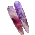 Natural Carved Healing Crystal Yoni Massage Wand Amethyst Crystal Dildo for Woman