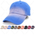 High Quality Retro Vintage Denim Gradient Color Soft-Top Cap Vintage Baseball Cap Custom Logo Baseball Cap for Customized