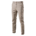 Spring Plus Size  New Men's Casual Pants Cotton Men's Pure Color Japanese Fashion Business Joker Formal Pant Trousers
