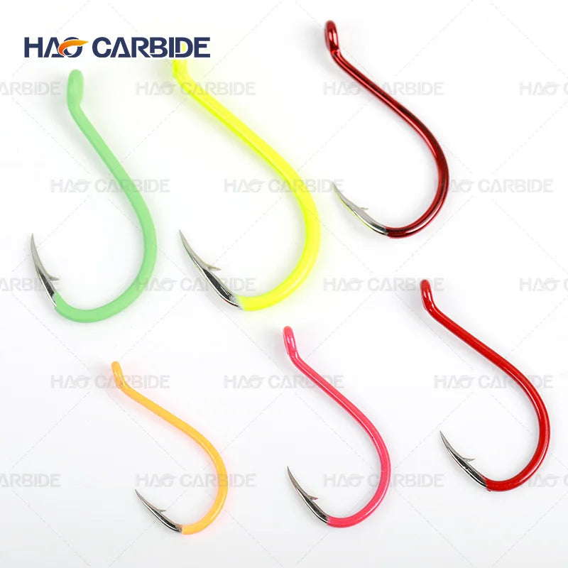 Glow Green Fishing Tackle Luminous Octopus Hooks Beak Fishing Hook Fish Hook