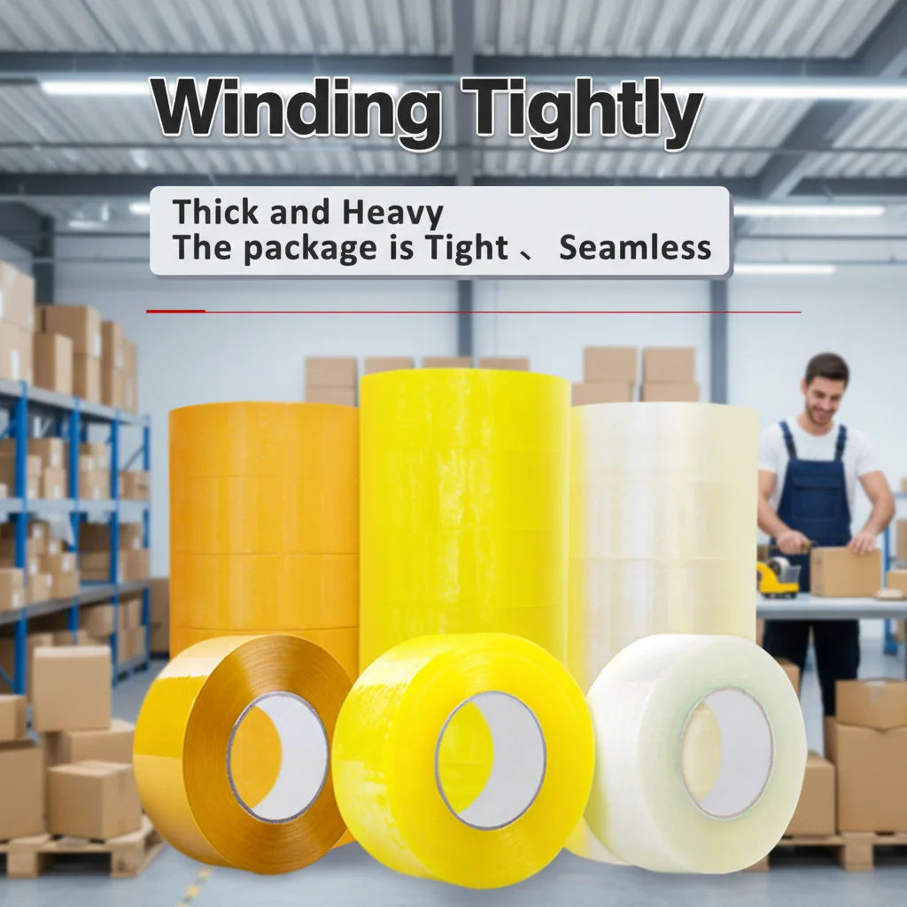 Degradable BOPP Pressure Sensitive Acrylic Adhesive Transparent Packing Biodegradable Tape Factory Wholesale