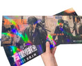 Hologram Art Paper Idol Tour Concert Slogan Banner Kpop