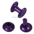 6*6mm 8*8mm 9*9mm Decorative Bag Shoe Handbag Leather Metal Double Cap Rivet Stud