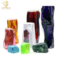 Cubic Zirconia Rough Material 5A Quality Cubic Zirconia Fancy Color CZ Loose Stones Raw Material CZ Rough