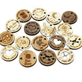 Wooden Labels Custom Garment Labels Personalized Clothing Label Tags for Knitted Items