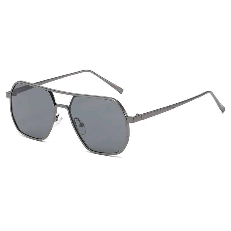 9268 Sunglasses Women's Korean Retro Style Square Frame UV400 Polarized Sun Protection for Driving Trendy in Europe America