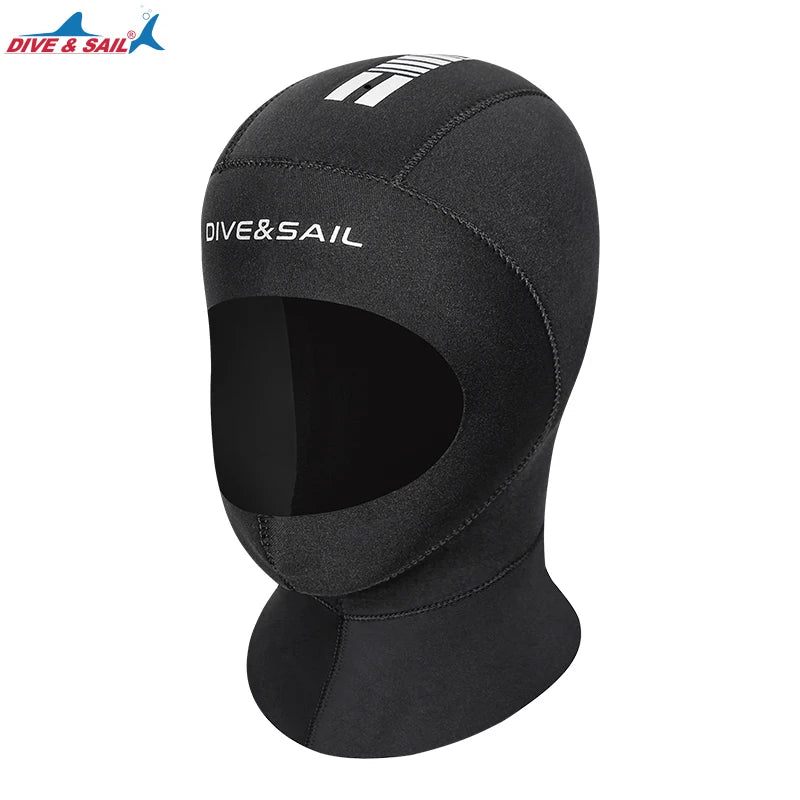 Wholesale New 5mm Neoprene Hat Men Women Cold Proof Scuba Diving Cap Winter Keep Warm Diving Hood for Spearfishing Snorkeling