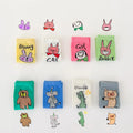 Summer Kids Cotton Mesh Socks Girls and Boys Cute Cartoon Animal Crew Socks