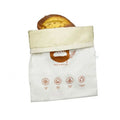 Homemade Bread Storage Bags Reusable Eco-Friendly Sourdough Bags with Beeswax Cloth Liner Folding Style