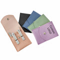 Wholesale Custom 4PCS Manicure Set With PU Bag Stainless Steel White Nail Clippers Travel Essential Nail Care Kit