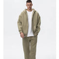 Boxy Hoodie 100% Cotton Heavyweight Fleece Oversized Men Luxury Hoodie Streetwear 430gsm Casual Blank Customized Zip up Hoodies