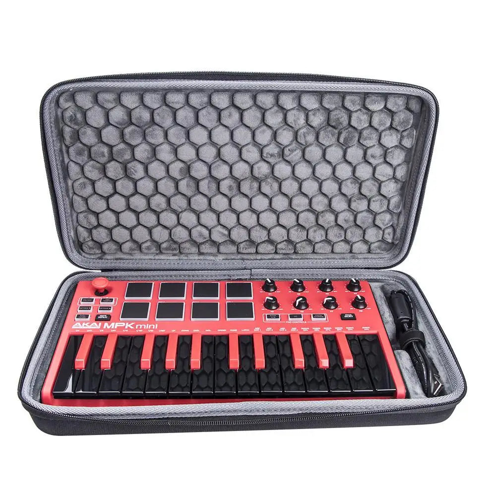 2020 Newest EVA Hard Carrying Protective Travel Pouch Portable Box Cover Case for AKAI MPK Mini PLAY MK2 Keyboard Controller MegaBDM