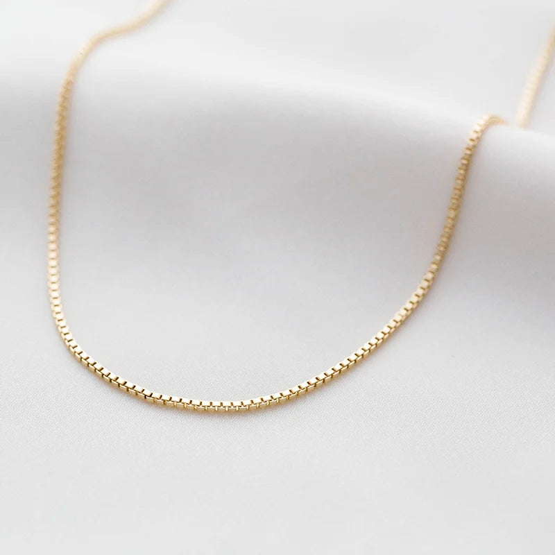 Stainless Steel Snake Chain Chaine Homme Box Chain  Customized Joyas Acero Inoxidable Fashionable Jewelry 2025