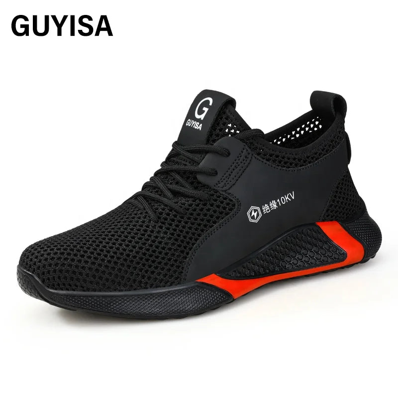GUYISA Industrial Safety Shoes Insulated 10KV Electrical Safety Work Shoes