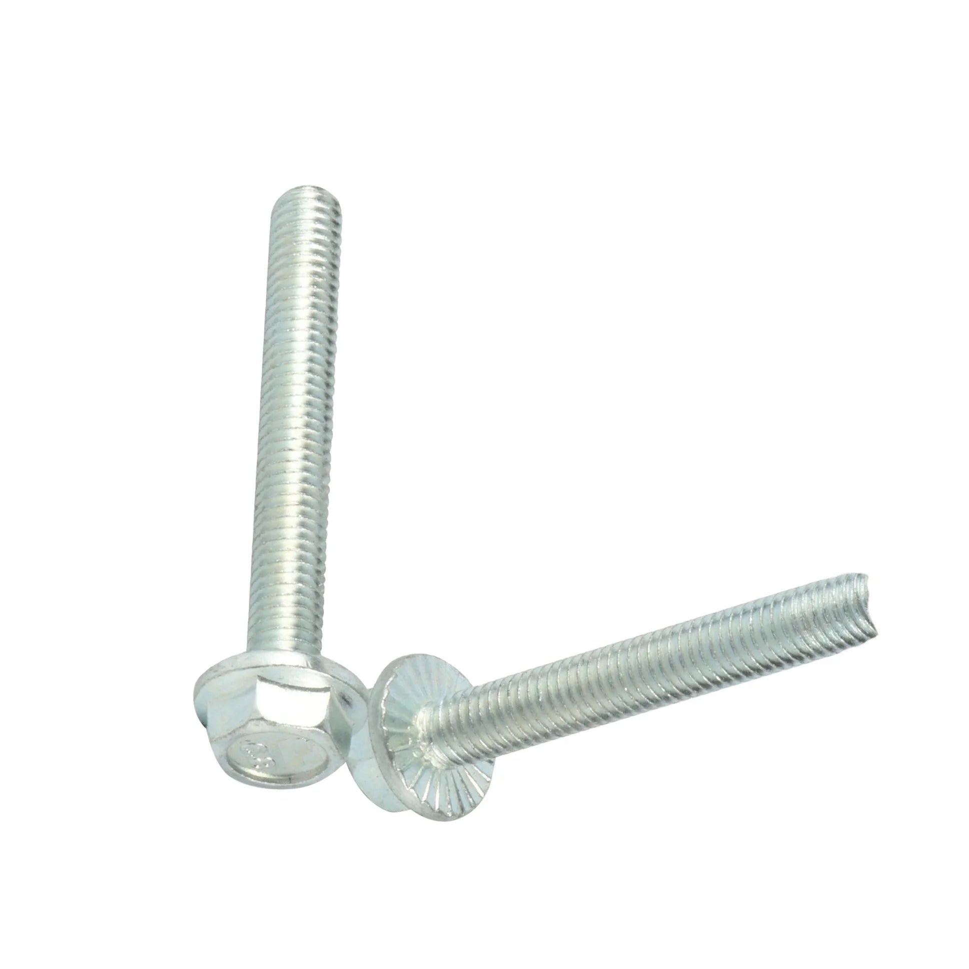 YPH DIN6921 Zinc Plated Carbon Steel  Hex Flange Bolt