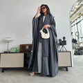 MQ141 Fashion Dubai Long Skirt Dress  Plus Size Women Muslim  Dress Middle East Abaya Kimono  Muslim Traditional Dress