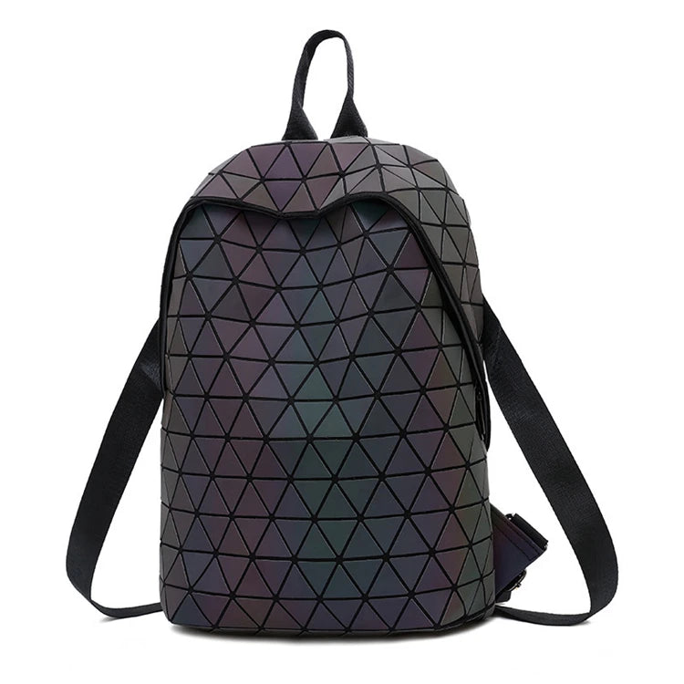 2024 Teen Luxury Designer Fashion Custom Mini Girls Silver Glitter Holographic Backpacks