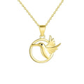 Real Silver 925 Humming Bird Pendant Fashion Jewelry Women Size Small Hummingbird Pendant Diy for Necklace
