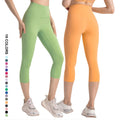 3/4 Women Yoga Leggings Buttock Lifting Breathable Fashion Custom Best Quality Sexy High Waist New Sport Fitness Yoga Leggings