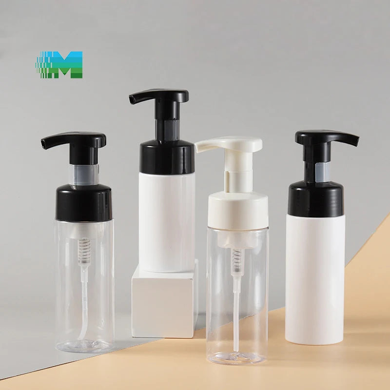 Good Quality Plastic Bottles Portable Wide-Mouth Pump Bottles Botella De Plastico Refillable Containers Cosmetics Bottles