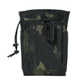 Tactical Mag Dump Pouch MOLLE Drawstring Recycling Bag for Hunting/Training Magnetic Magazine Recovery Pouch