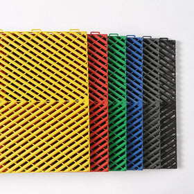 Outdoor Garage Tiles Car Wash Drain Garage Floor Tile Anti Slip Mat for Garage Floor