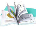 Custom Drawing Little Sticker Kittens Cardboard/Corrugated Board Sticker Manga Kids Painting Book