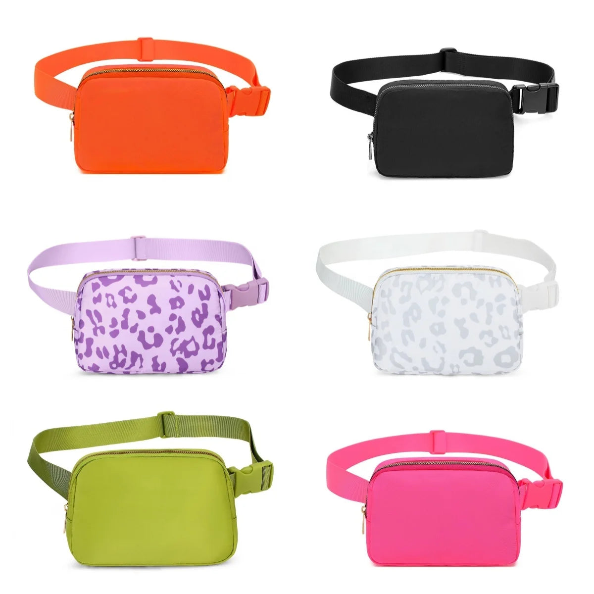 Waterproof Mini Sports Crossbody Bag Casual Waist Fanny Belt for Men and Women Running Cross Body Shoulder Bag