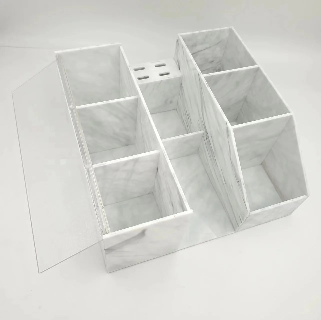 Acrylic Eyelash Grafting Tool Storage Eyelash Beauty Organizer Tweezers Holder Display Boxes for Home Eyelash Salon